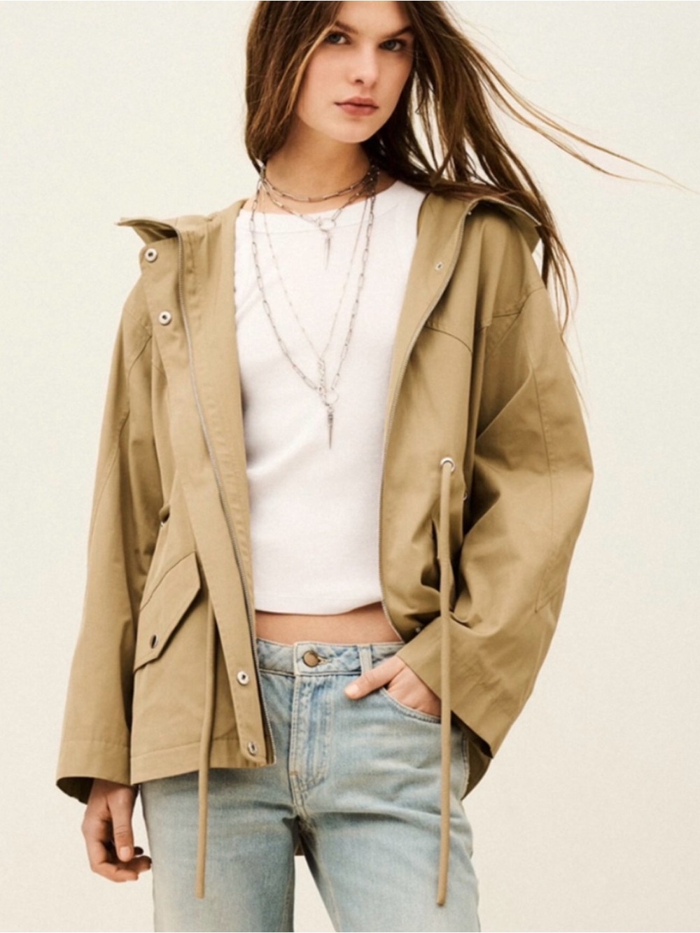 NWT BA&SH Ilio Trench Jacket